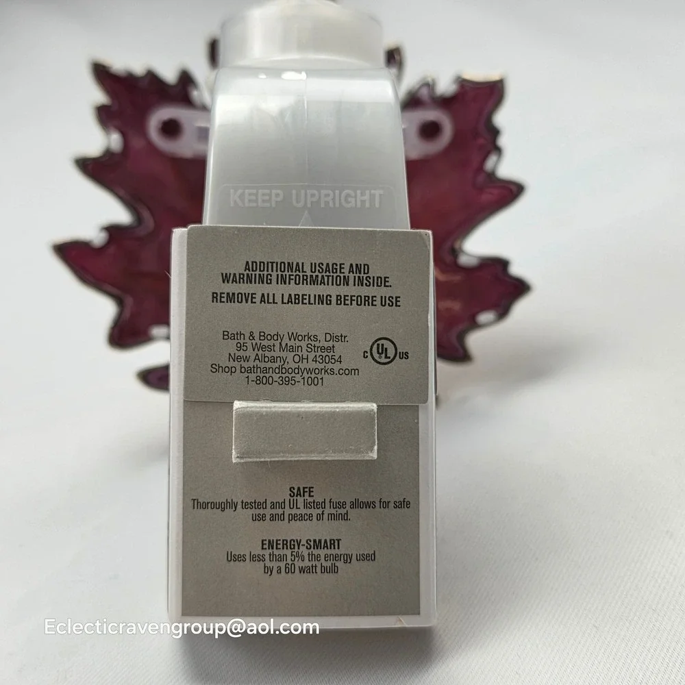 White Barn Wallflowers Scent Control Plug In Enameled Maple Leaf Fall